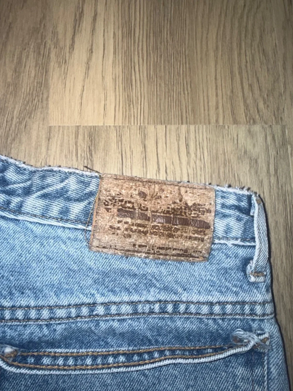 Vintage Mireud Francois Distress Denim Cutoff Shorts 90s Western Grunge Festival